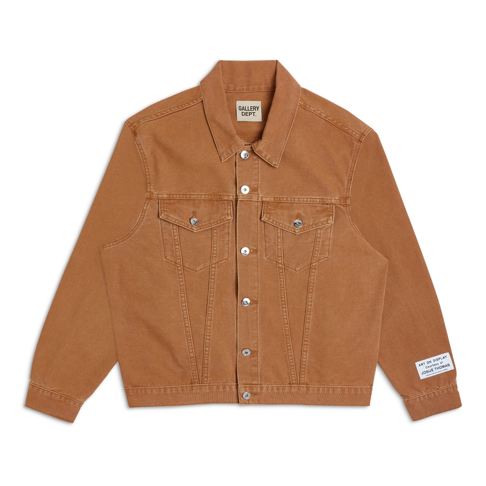 GALLERY DEPT CANVAS ANDY JACKET TAN TJC-6005-TAN-M-M